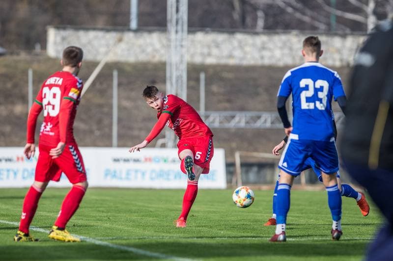 Football. Sparing. Zaglebie Sosnowiec - Ruch Chorzow. 22.02.2020