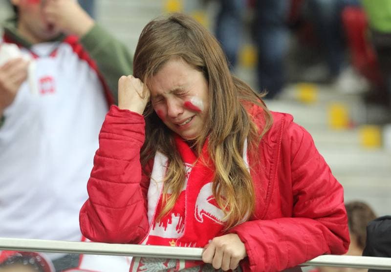 Football. World Cup Qualifiers. Poland - England. 16.10.2012