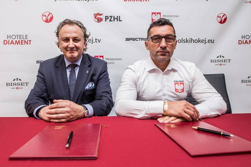 Ice Hockey. Poland national team. Press Conference. 25.06.2020