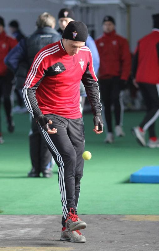 Football. Gornik Zabrze. Training. 05.07.2012