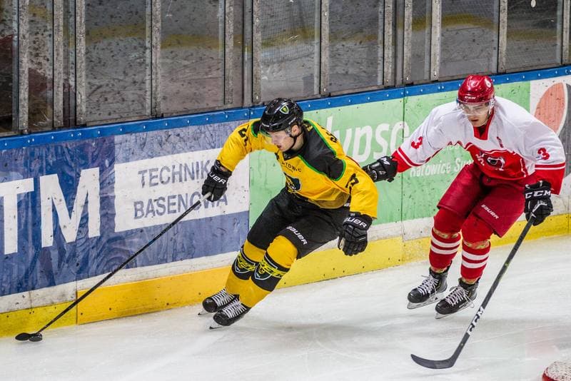 Ice Hockey. Polska Hokej Liga. GKS Katowice - Kadra U23 PZHL. 18.09.2019