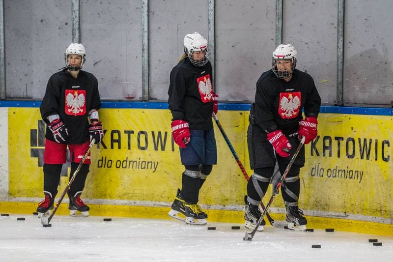 Ice Hockey. Poland national team. Training. 24.09.2019