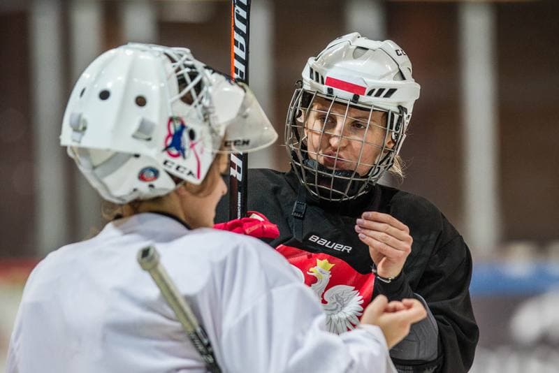 Ice Hockey. Poland national team. Training. 24.09.2019
