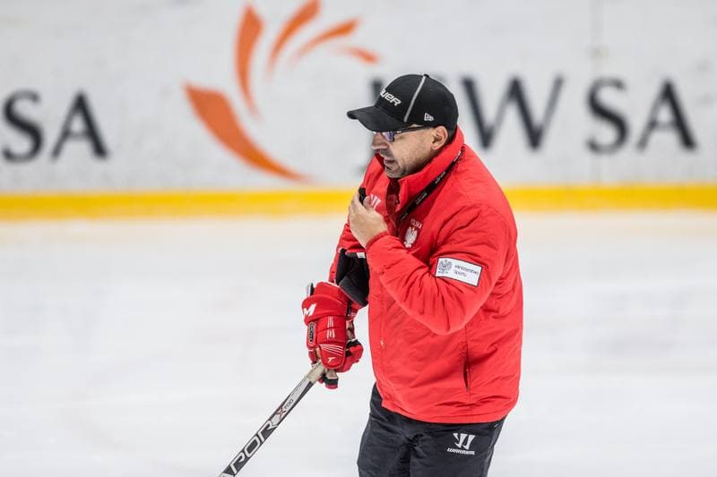 Ice Hockey. Poland national team. Training. 02.11.2020
