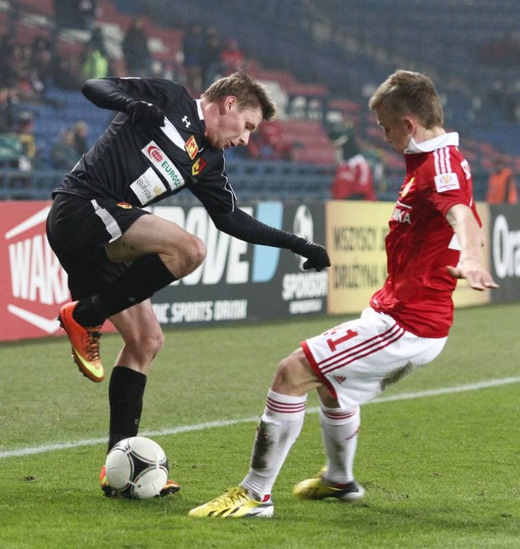 Football. Puchar Polski. Wisla Krakow - Jagiellonia Bialystok. 28.02.2013