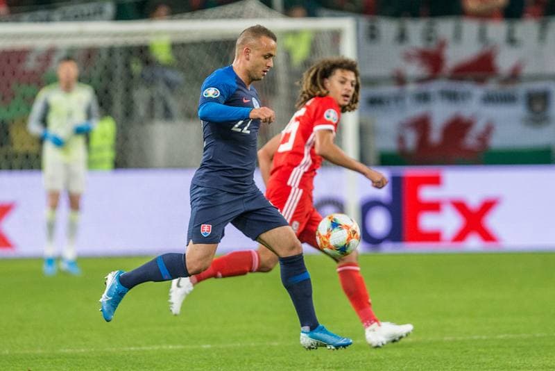 Football. Euro 2020 Qualifiers. Slovakia - Wales. 10.10.2019