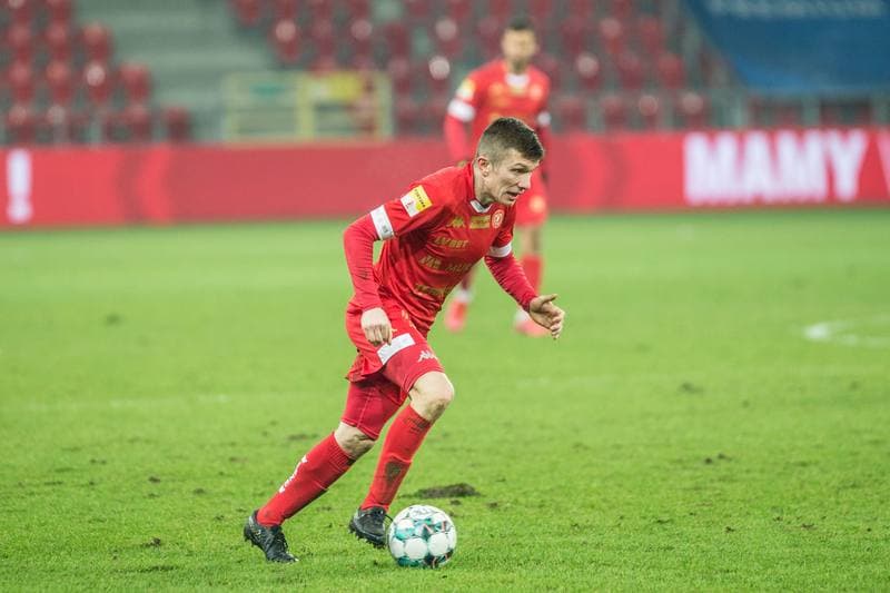 Football. Fortuna I Liga. GKS Tychy - Widzew Lodz. 03.12.2020