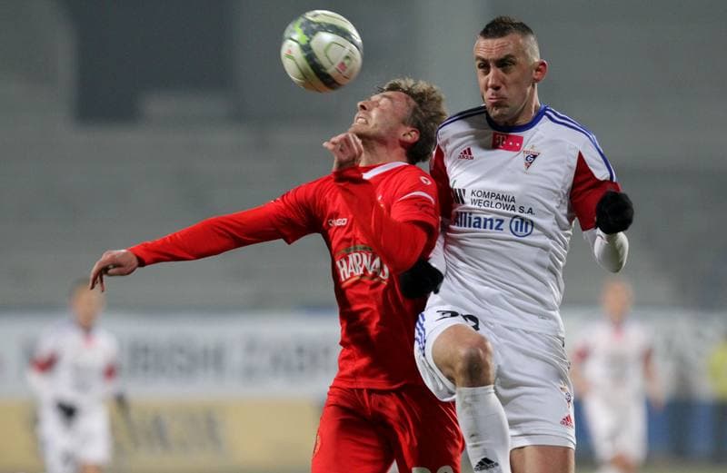 Football. T-Mobile Ekstraklasa. Gornik Zabrze - Widzew Lodz. 05.08.2011