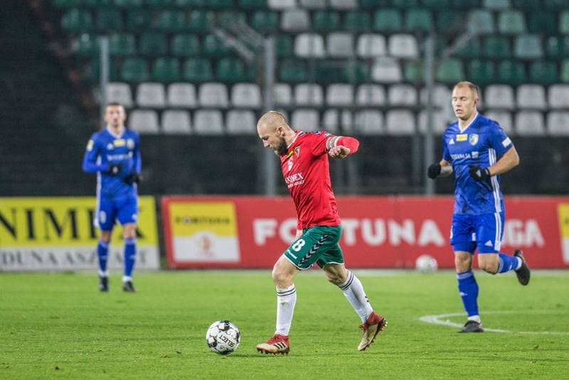 Football. Fortuna I Liga. Zaglebie Sosnowiec - Miedz Legnica. 12.12.2020