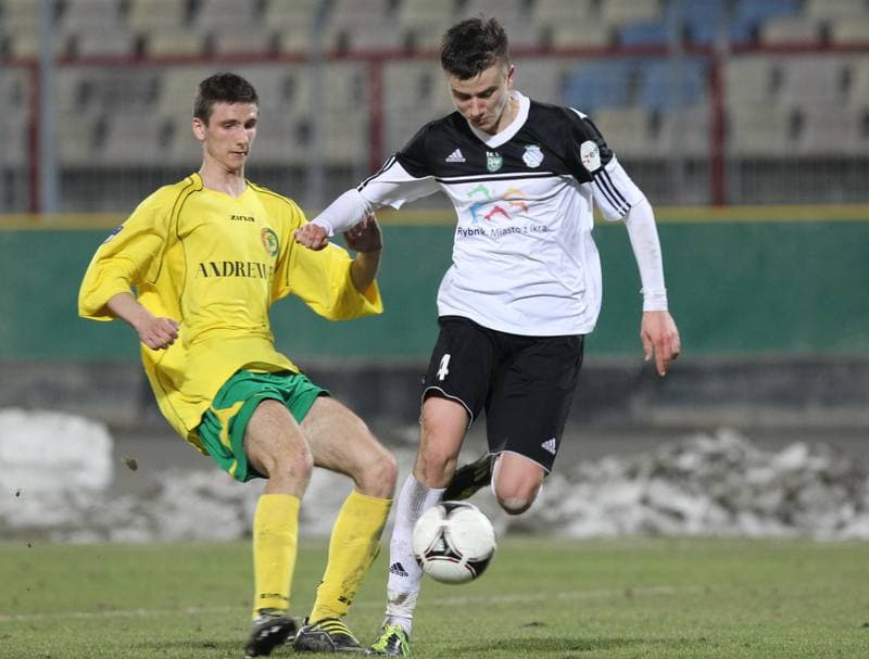 Football. II liga - grupa Zachodnia. Energetyk ROW Rybnik - Tur Turek. 12.04.2013