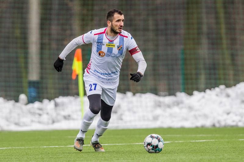 Football. Sparing. Odra Opole - Puszcza Niepolomice. 22.01.2021