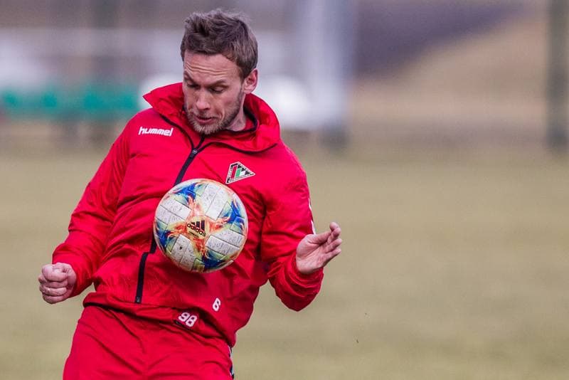 Football. Zaglebie Sosnowiec. Training. 20.02.2020