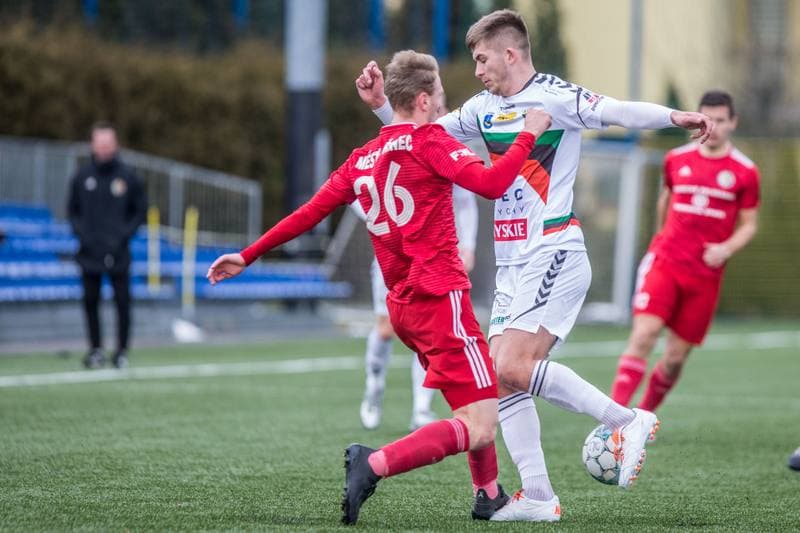 Football. Sparing. GKS Tychy - Fotbal Trinec. 23.01.2021