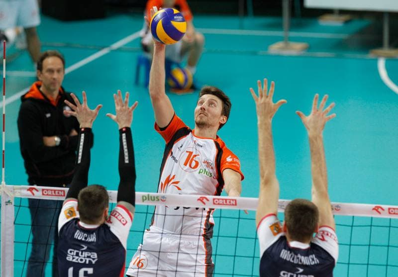 Volleyball. PlusLiga. Jastrzebski Wegiel - ZAKSA Kedzierzyn-Kozle. 11.01.2014