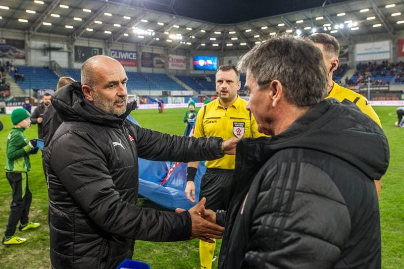 Football. PKO BP Ekstraklasa. Piast Gliwice - Cracovia Krakow. 22.02.2020