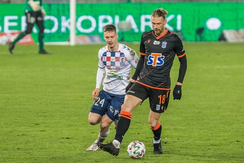 Football. PKO BP Ekstraklasa. Gornik Zabrze - Lech Poznan. 30.01.2021