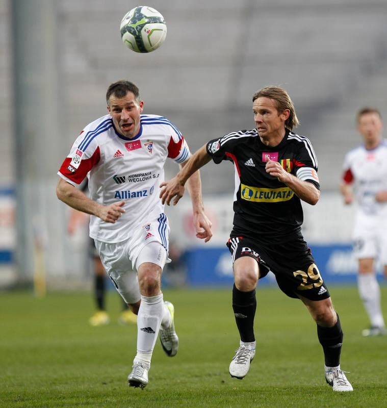 Football. T-Mobile Ekstraklasa. Gornik Zabrze - Korona Kielce. 16.02.2015
