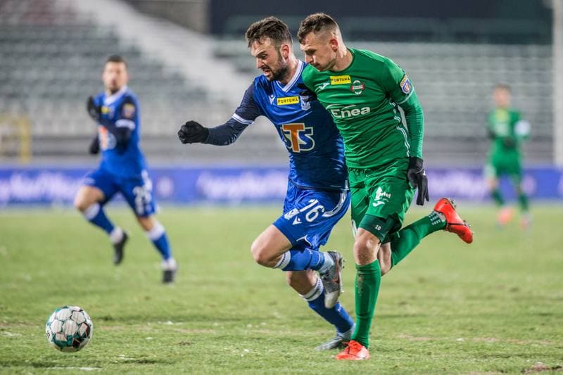 Football. Fortuna Puchar Polski. Radomiak Radom - Lech Poznan. 11.02.2021