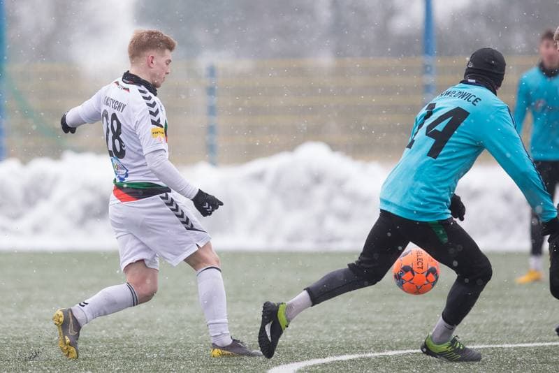 Football. Sparing. GKS Tychy - Pniowek Pawlowice. 13.02.2021