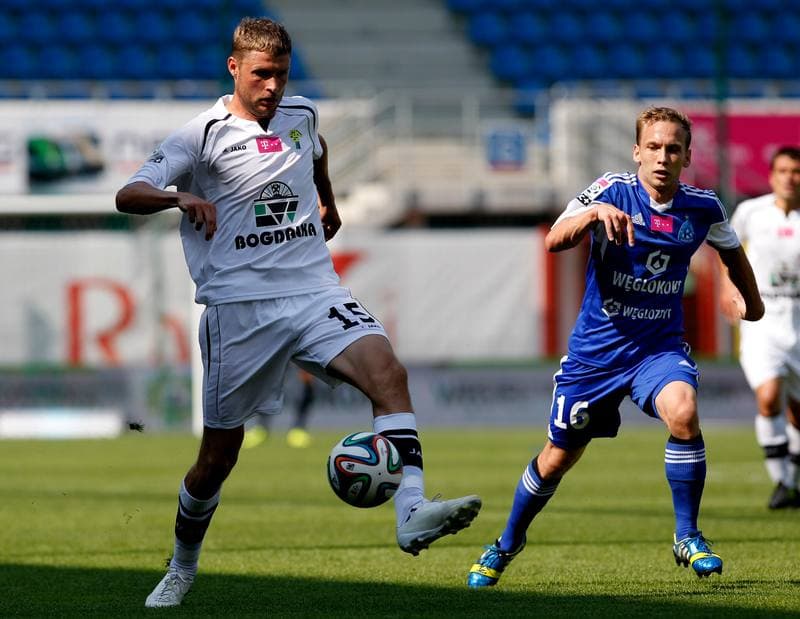 Football. T-Mobile Ekstraklasa. Ruch Chorzow - Gornik Leczna. 27.07.2014