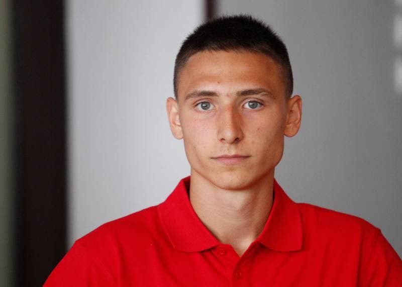 Football. Zaglebie Sosnowiec. Press Conference. 31.07.2014