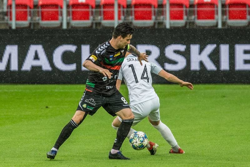 Football. Fortuna I Liga. GKS Tychy - Puszcza Niepolomice. 11.07.2020