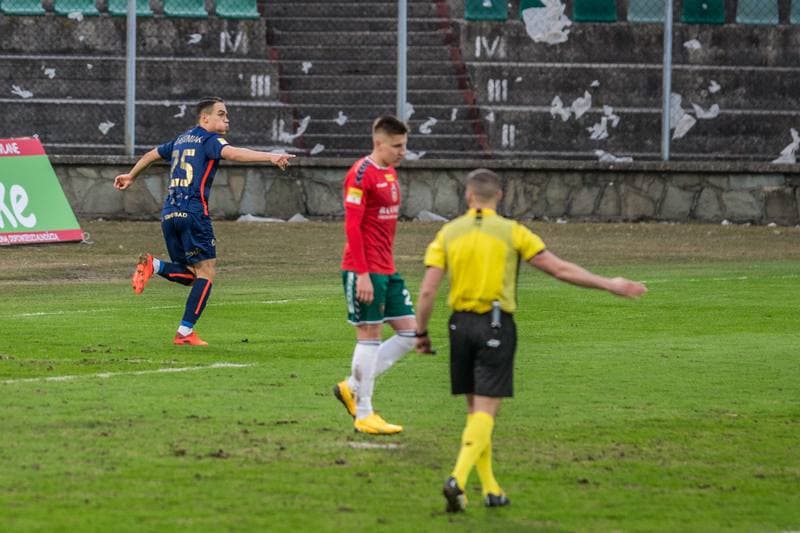 Football. Fortuna I Liga. Zaglebie Sosnowiec - Odra Opole. 13.03.2021