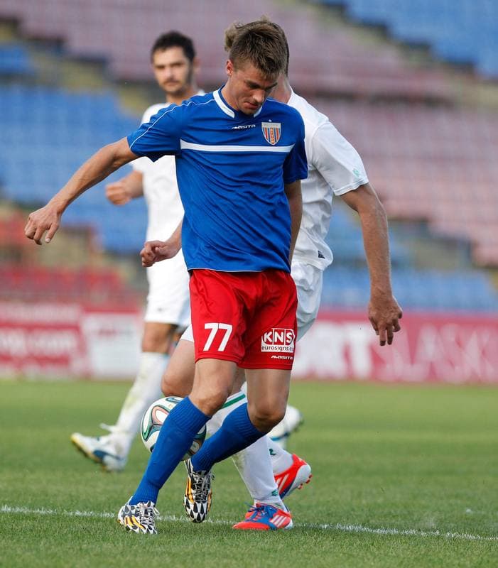 Football. III Liga Opolsko - Slaska. Polonia Bytom - Rekord Bielsko Biala. 10.08.2014