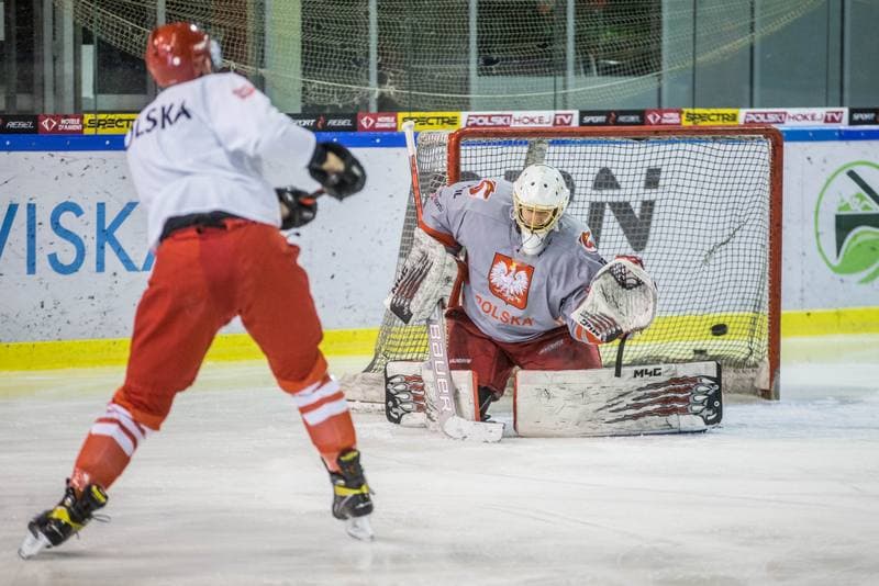 Ice Hockey. Poland national team. Training. 15.04.2021