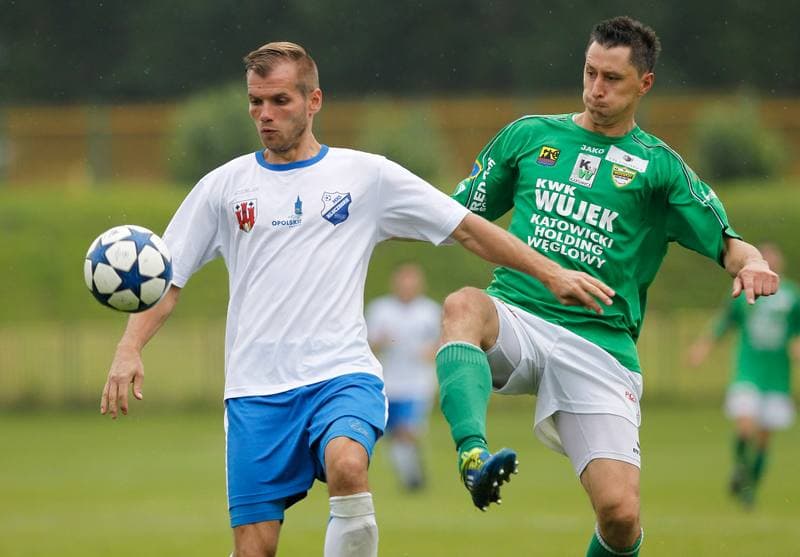 Football. II Liga. Rozwoj Katowice - MKS Kluczbork. 31.08.2014
