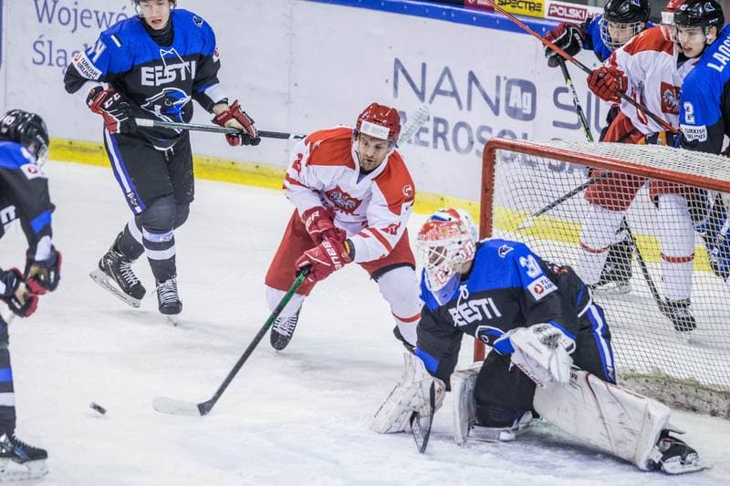 Ice Hockey. Three Seas Tournament. Poland - Estonia. 18.04.2021
