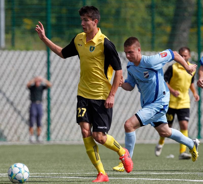 Football. IV Liga. GKS II Katowice - Unia Raciborz. 31.08.2014