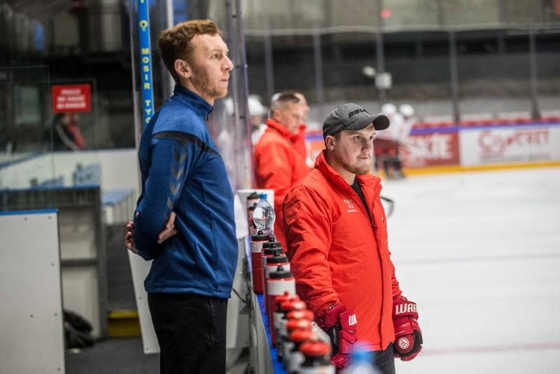 Ice Hockey. Poland U20. Training. 02.11.2020