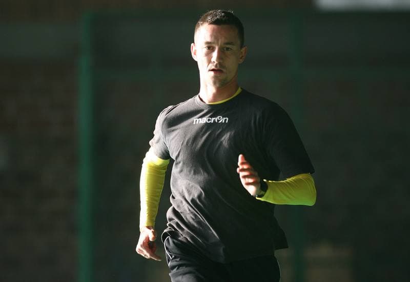 Football. GKS Katowice. Training. 07.08.2014