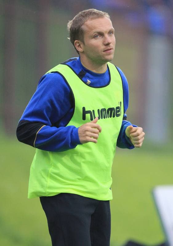 Football. Sparing. Polonia Bytom - Zaglebie Lubin. 09.10.2010