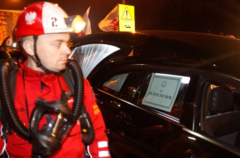 Coal Mine Protest. Bytom. 14.01.2015