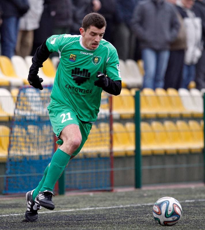 Football. Friendly Match. GKS Belchatow - GKS Katowice. 21.02.2015
