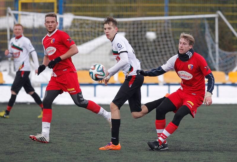 Football. Friendly Match. GKS Tychy - Limanovia Limanowa. 04.02.2015