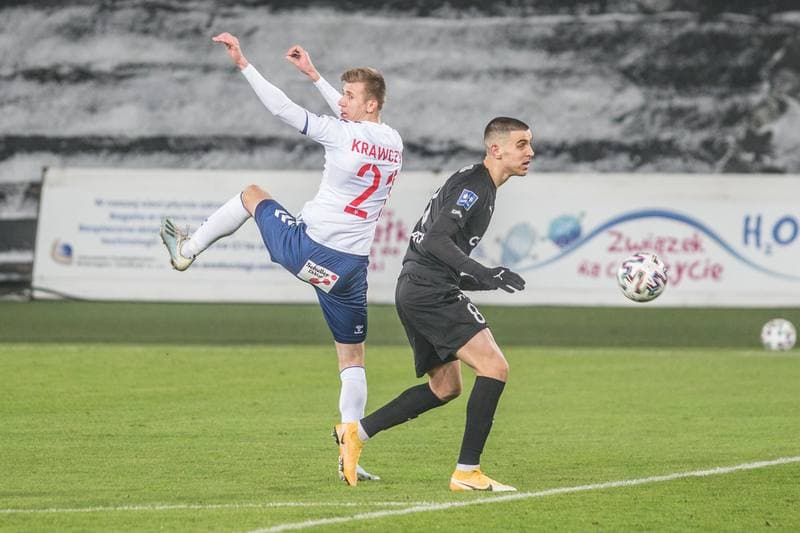 Football. PKO BP Ekstraklasa. Gornik Zabrze - Cracovia Krakow. 12.12.2020