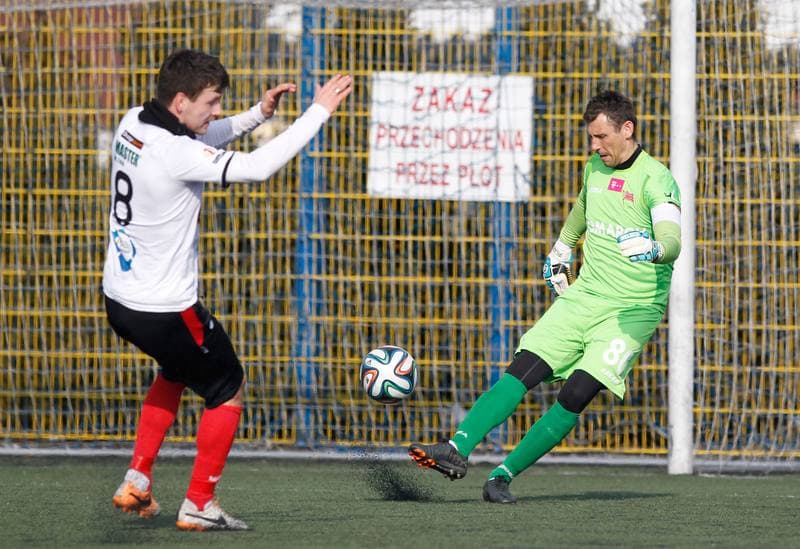 Football. Friendly Match. GKS Tychy - Cracovia Krakow. 07.02.2015