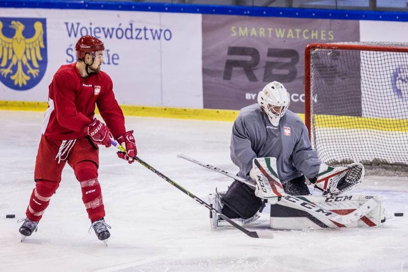 Ice Hockey. Poland national team. Training. 14.12.2020