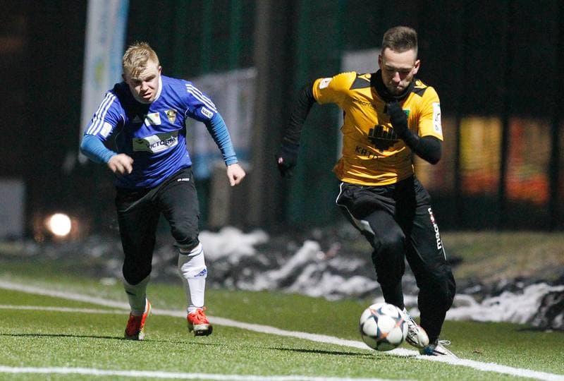 Football. Friendly Match. GKS Katowice - Gornik Walbrzych. 18.02.2015