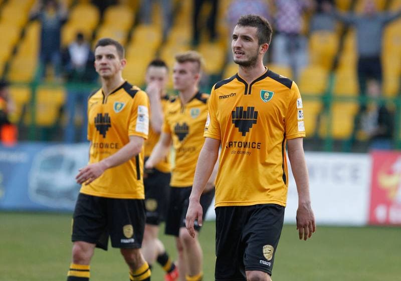 Football. I Liga. GKS Katowice - Bytovia Bytow. 11.04.2015