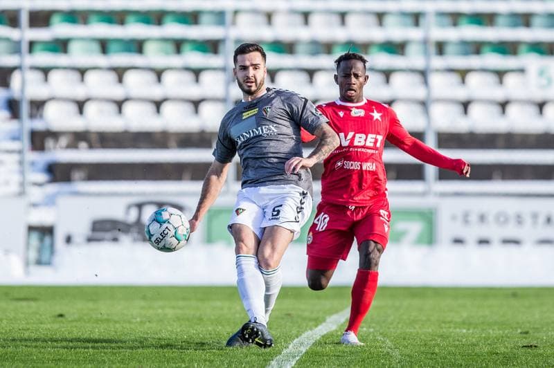 Football. Sparing. Zaglebie Sosnowiec - Wisla Krakow. 20.01.2021