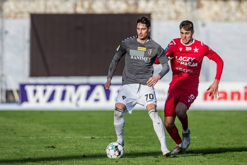 Football. Sparing. Zaglebie Sosnowiec - Wisla Krakow. 20.01.2021