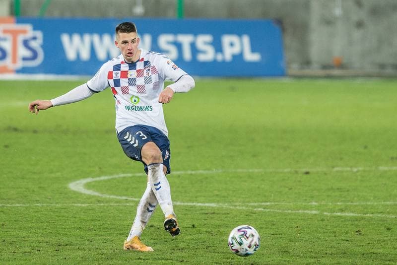 Football. PKO BP Ekstraklasa. Gornik Zabrze - Lech Poznan. 30.01.2021