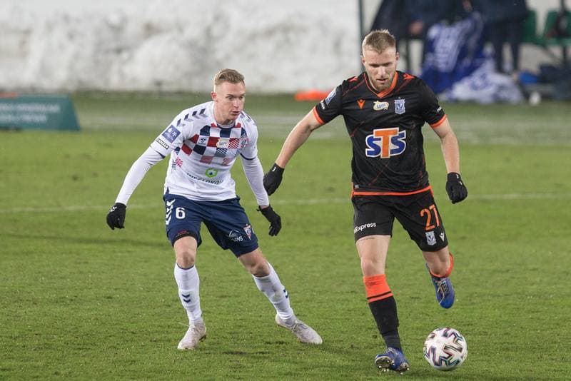 Football. PKO BP Ekstraklasa. Gornik Zabrze - Lech Poznan. 30.01.2021