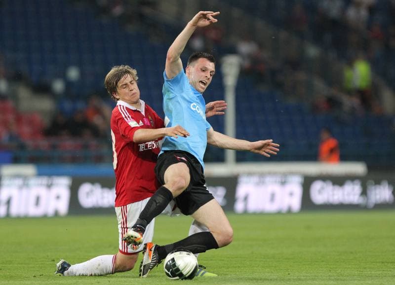 Football. T-Mobile Ekstraklasa. Wisla Krakow - Cracovia Krakow. 30.04.2012