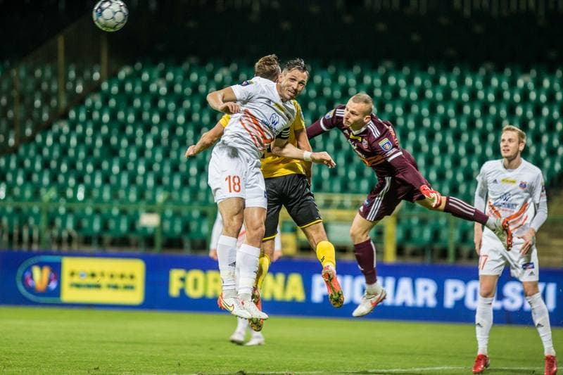 Football. Fortuna Puchar Polski. GKS Katowice - Bruk-Bet Termalica Nieciecza. 27.10.2021