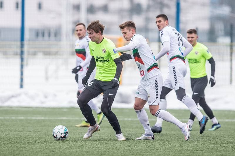 Football. Sparing. GKS Tychy - Puszcza Niepolomice. 13.02.2021